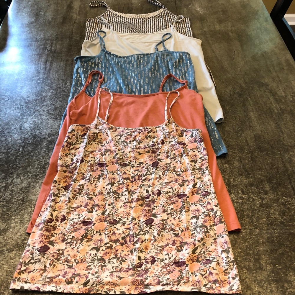 Loft tanks camisoles adjustable straps